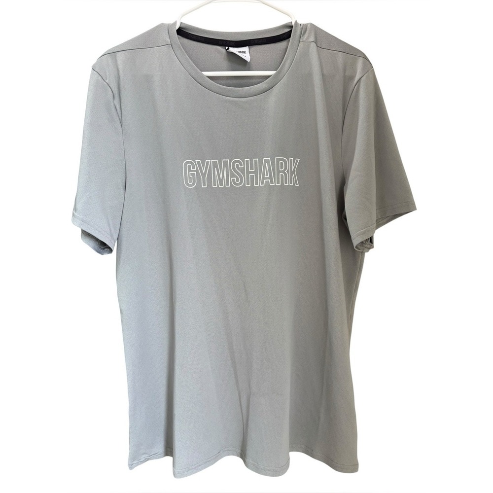 Gymshark Men's Grey Performance Athletic T-Shirt Size XL